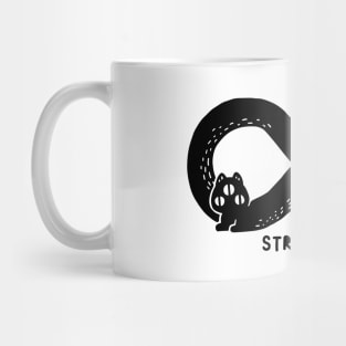 STRANGE CAT - Infinity cat Mug